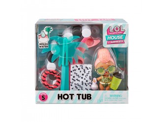 Set papusa L.O.L. SURPRISE! Seria House of Surprises Hot Tub Playset - YacB.B.