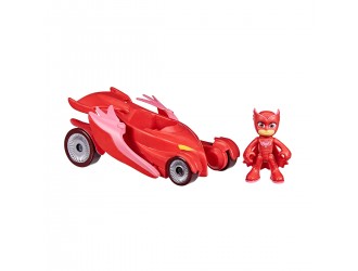 Set de joaca Masina Glider Deluxe cu figurina Owlette PJ MASKS
