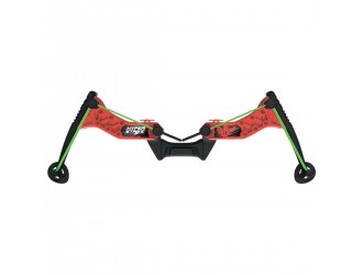 Set de joaca Arc cu 4 sageti rosu seria Hyper Strike