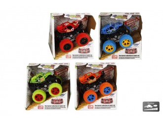 Jucarie masina 4x4 cu frictiune Bigfoot Monster 1 buc. 9cm diverse culori