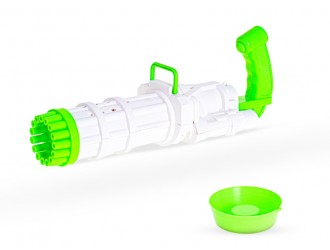 Pistol cu bule de sapun 19cm diverse culori