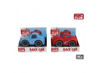 Jucarie Masina cu frictiune 14,5cm 2 tipuri albastra/rosie