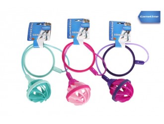 Jucarie de sarit pentru picior cu roata 78cm diverse culori