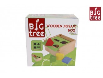 Sorter din lemn Forme 18x18x10cm Big Tree