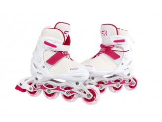 Role culoare alba 33-37 Street Rider Pro Inline