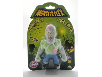Figurina elastica Monster Flex, Seria 5, ZOMBIE