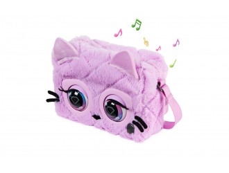 Gentuta pufoasa Purse Pets cu sunete