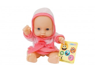 Papusa bebelus Unika Toy, 20 cm, diverse culori