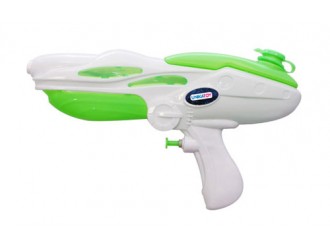 Pistol cu apa Cyclones, 27 cm, verde/albastru