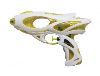 Pistol cu apa Cyclone, 20 cm, galben/verde/mov