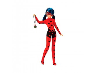 Papusa Miraculous Ladybug Lucky Charm, 26 cm, rosie