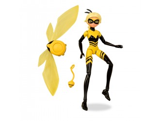 Papusa Miraculous Queen Bee, 12 cm, cu accesorii