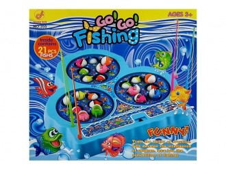 Joc educativ Go Go Fishing pentru familie Pescuitul Vesel