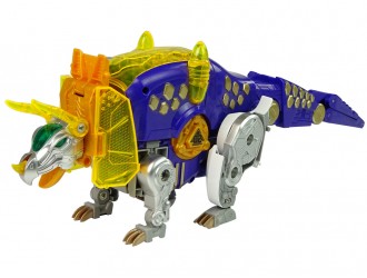 Blaster transformer Dinobots 2in1 Triceratops violet