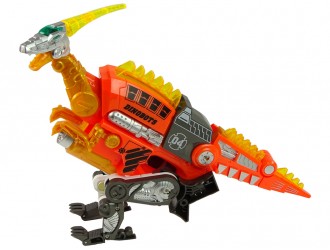 Blaster transformer Dinobots 2 in 1 Velociraptor oranj