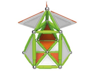 Set de constructie magnetic Supermag Trendy 35 piese