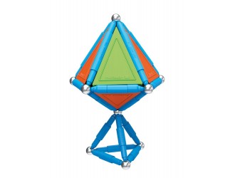Set de constructie magnetic Supermag Trendy 67 piese