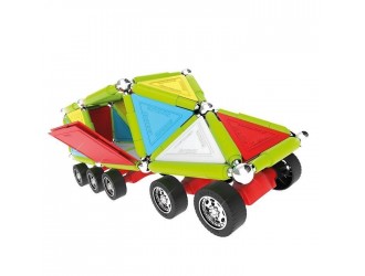 Set de constructie magnetic Supermag Wheels 50 piese