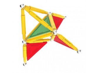 Set de constructie magnetic Supermag Classic Primary 27 piese
