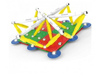 Set de constructie magnetic Supermag Classic Primary 48 piese