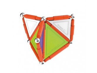 Set de constructie magnetic Supermag Classic Trendy 72 piese