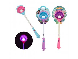 Bagheta magica cu lumini scoica MERMAIDS diverse culori