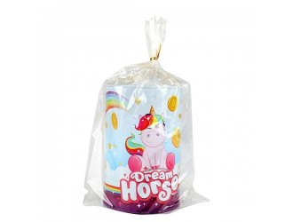 Pusculita cu imagine Unicorn