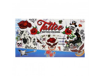 Set stickere tattoo fosforescente 2 tipuri