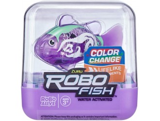 Jucarie interactiva PESTE RoboFish violet PETS & ROBO ALIVE ZURU