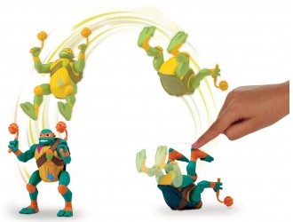 Figurina Testoasa Ninja Michelangelo 15cm cu sunete TMNT