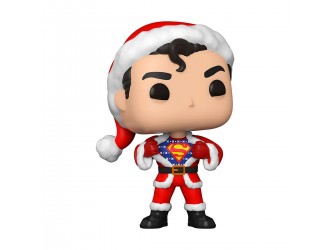 Figurina Funko POP! Superman in costum de Santa seria Super Hero