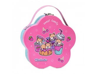 Trusa de machiaj tip gentuta, Yummy Flower Case MARTINELIA