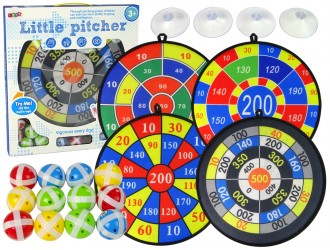 Joc Darts 36 cm textil cu velcro