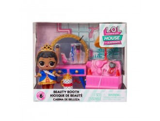 Set papusa L.O.L. Surprise! seria House of Surprises - Beauty Booth