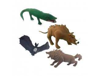 Figurina animale stretch surpriza Pradatori de noapte diverse modele
