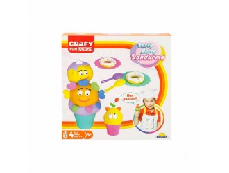 Set pasta de modelat "Magic Spoon" 22 el. Crafy Dough (4x50gr.)