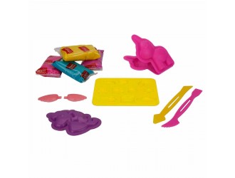 Set pasta de modelat "Magical Unicorn" 11 el. Crafy Dough (4x50gr.)