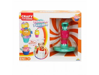 Set pasta de modelat "Ice Cream Factory" 29 el. Crafy Dough (4x50gr.)