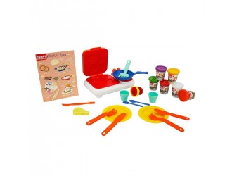 Set pasta de modelat "Sunday Brunch" 24 el. Crafy Dough (6x50gr.)