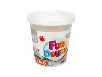 Cutie pasta de modelat culoare alba 140gr Crafy Dough