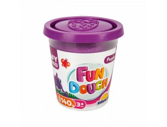 Cutie pasta de modelat culoare violet 140gr Crafy Dough