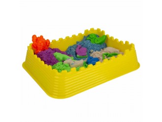 Set nisip kinetic "Sunny Beach" 13 el. Crafy Sand 4 x 250gr.