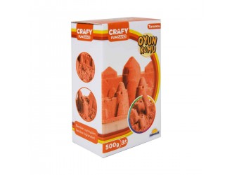 Nisip kinetic Orange 500g. Crafy Sand