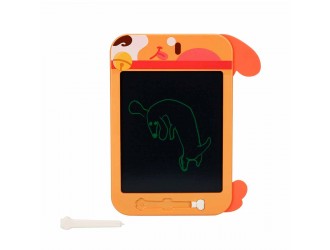 Tableta digitala 27cm pentru scris si desenat cu ecran LCD oranj