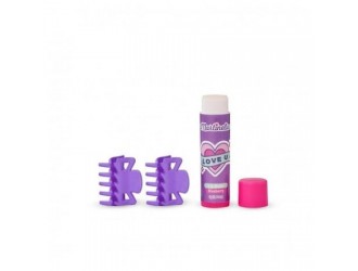 Set Crush Agrafe Si Balsam De Buze Ref 11101 Blueberry(Mov)