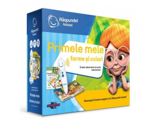 Pachet Raspundel Istetel - Creion si carte Primele mele forme si culori