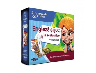 PACHET interactiv ENGLEZA SI JOC, IN ACELASI LOC Include carte si creion electronic
