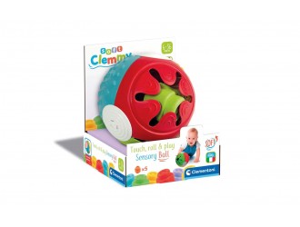 Minge cu diverse texturi pentru bebelusi si blocuri moi Clementoni 17689