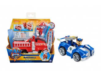 Masina cu figurina Paw Patrol Deluxe diverse modele 33359 1 buc.