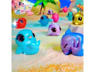 Figurina You You Little Dolphin, Micul Delfin, diverse culori si modele